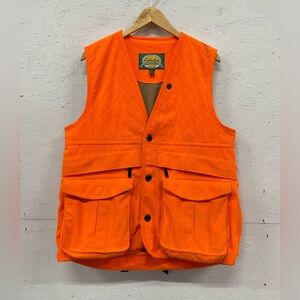 Cabela's Blaze Pro Guide Vest, Size M, Hunter Orange Fleece